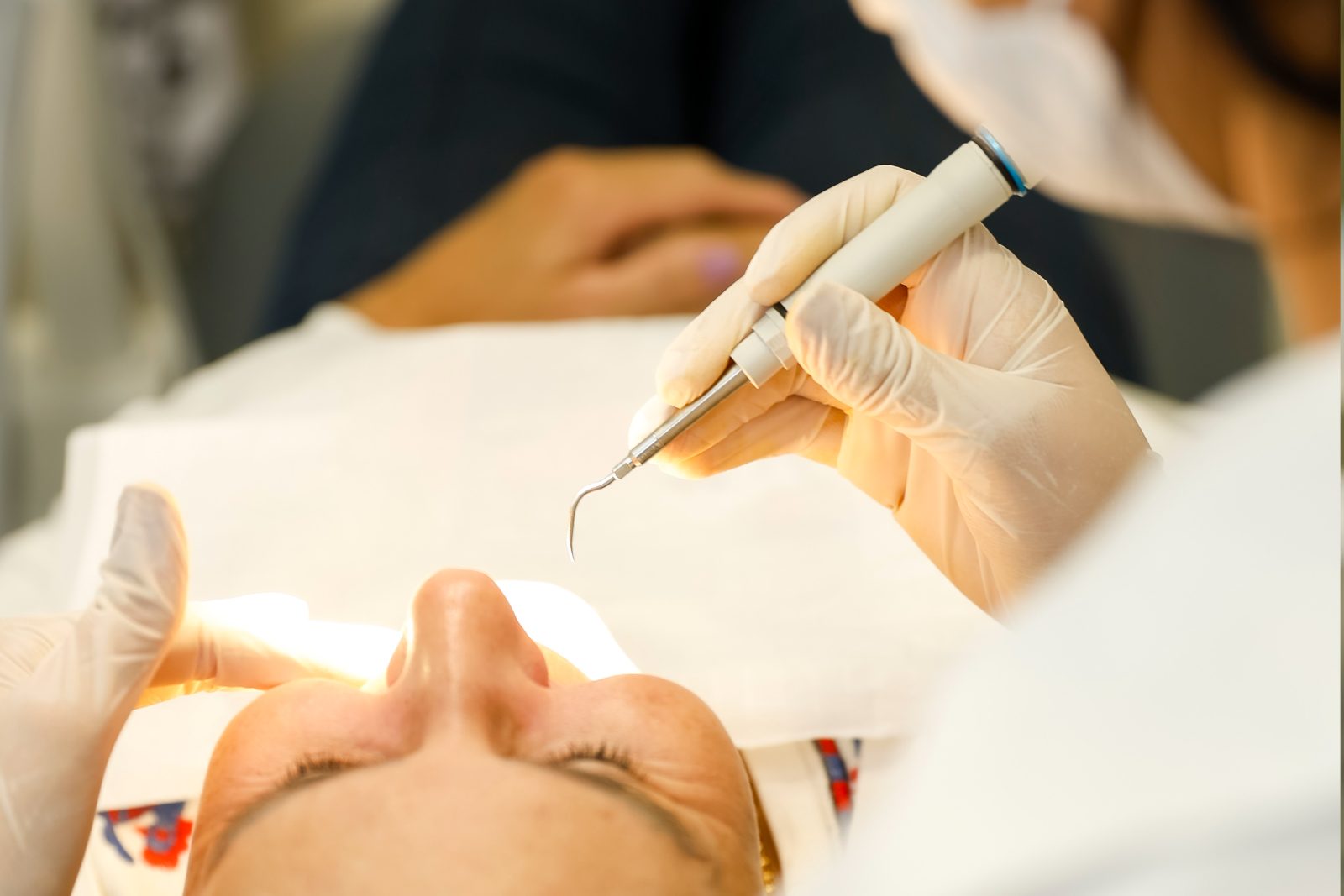 Atendimento odontológico em andamento na SMT